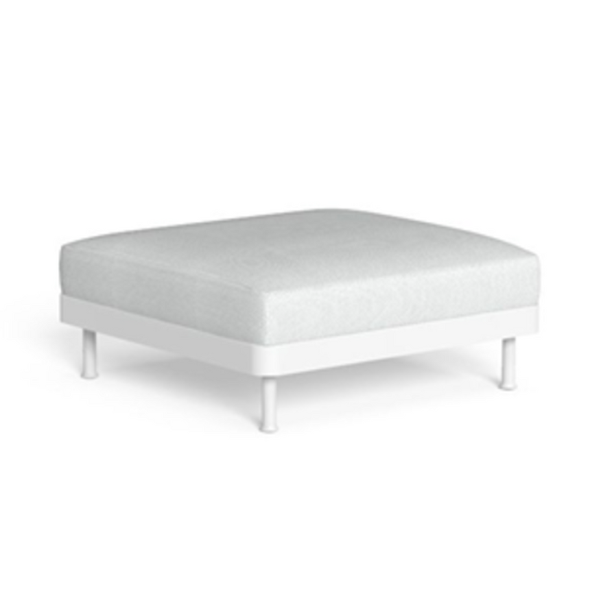 Silver Padded Outdoor Modular Sofa | Talenti Slam