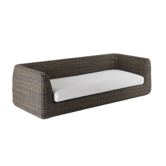 Woven Outdoor 3-Seater Sofa | Unopiu Agorà | Italianfurniture.com