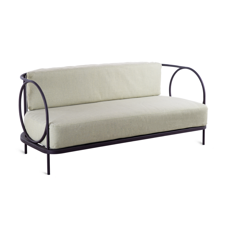 Bronze Outdoor Sofa | Unopiu Ariete | Italianfurniture.com