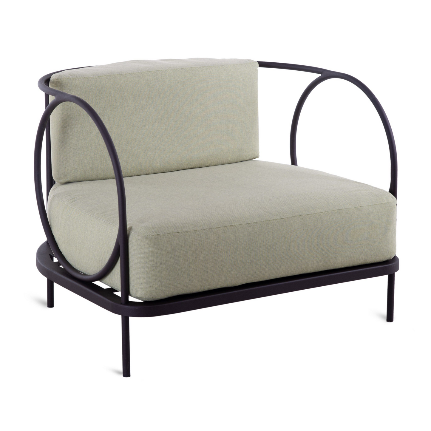 Bronze Outdoor Lounge Chair | Unopiu Ariete | Italianfurniture.com