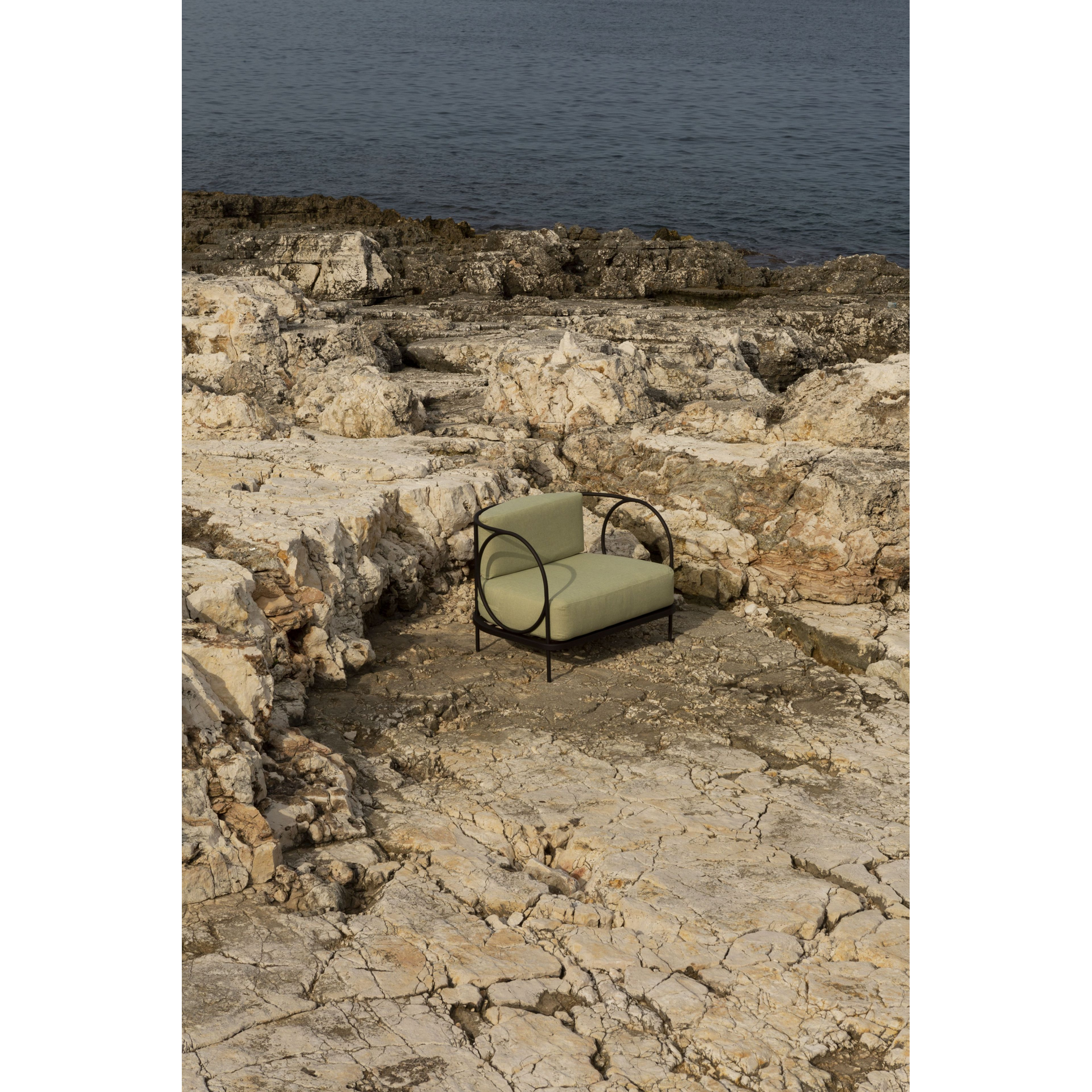 Bronze Outdoor Lounge Chair | Unopiu Ariete | Italianfurniture.com