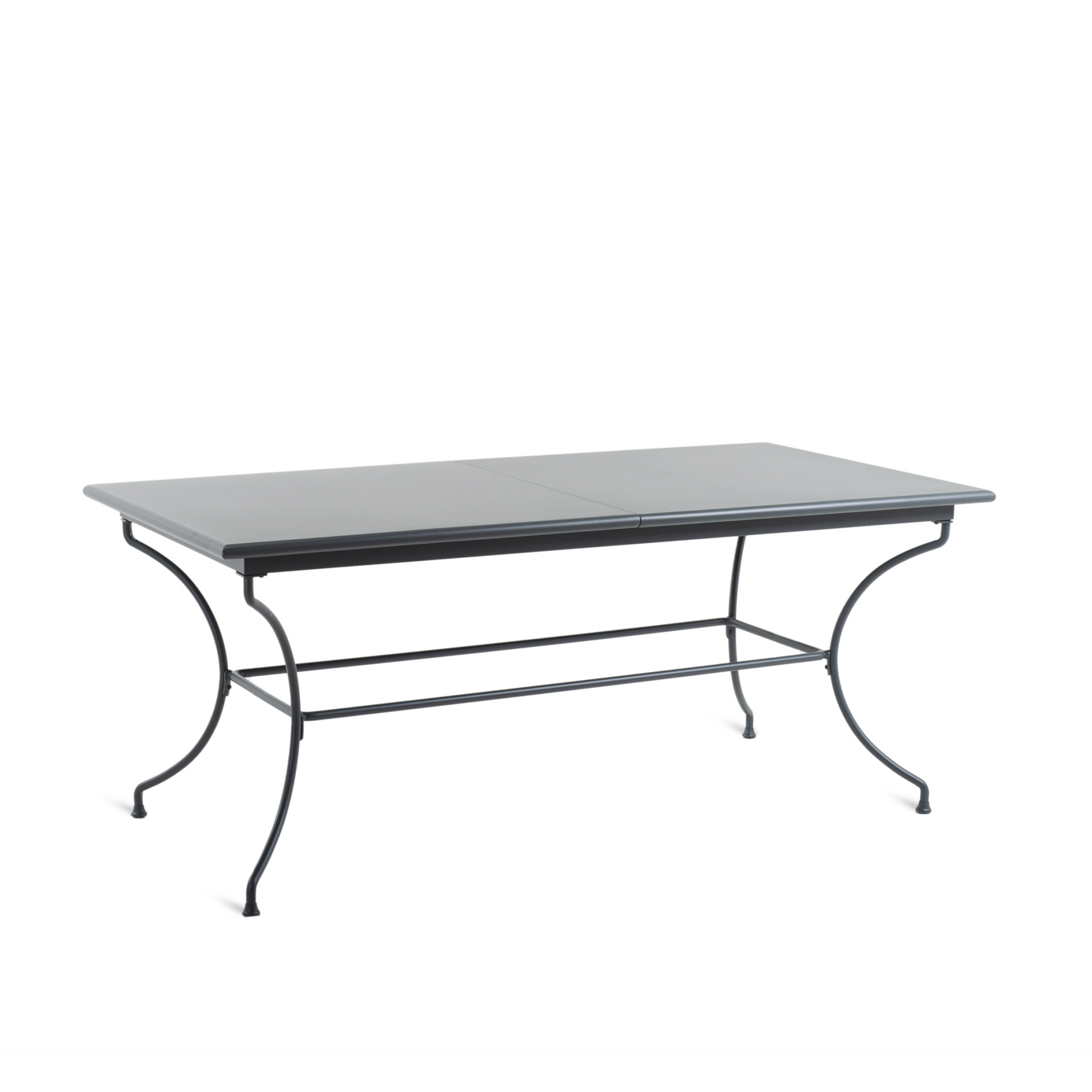 Black Extendable Outdoor Dining Table | Unopiu Toscana | Italianfurniture.com