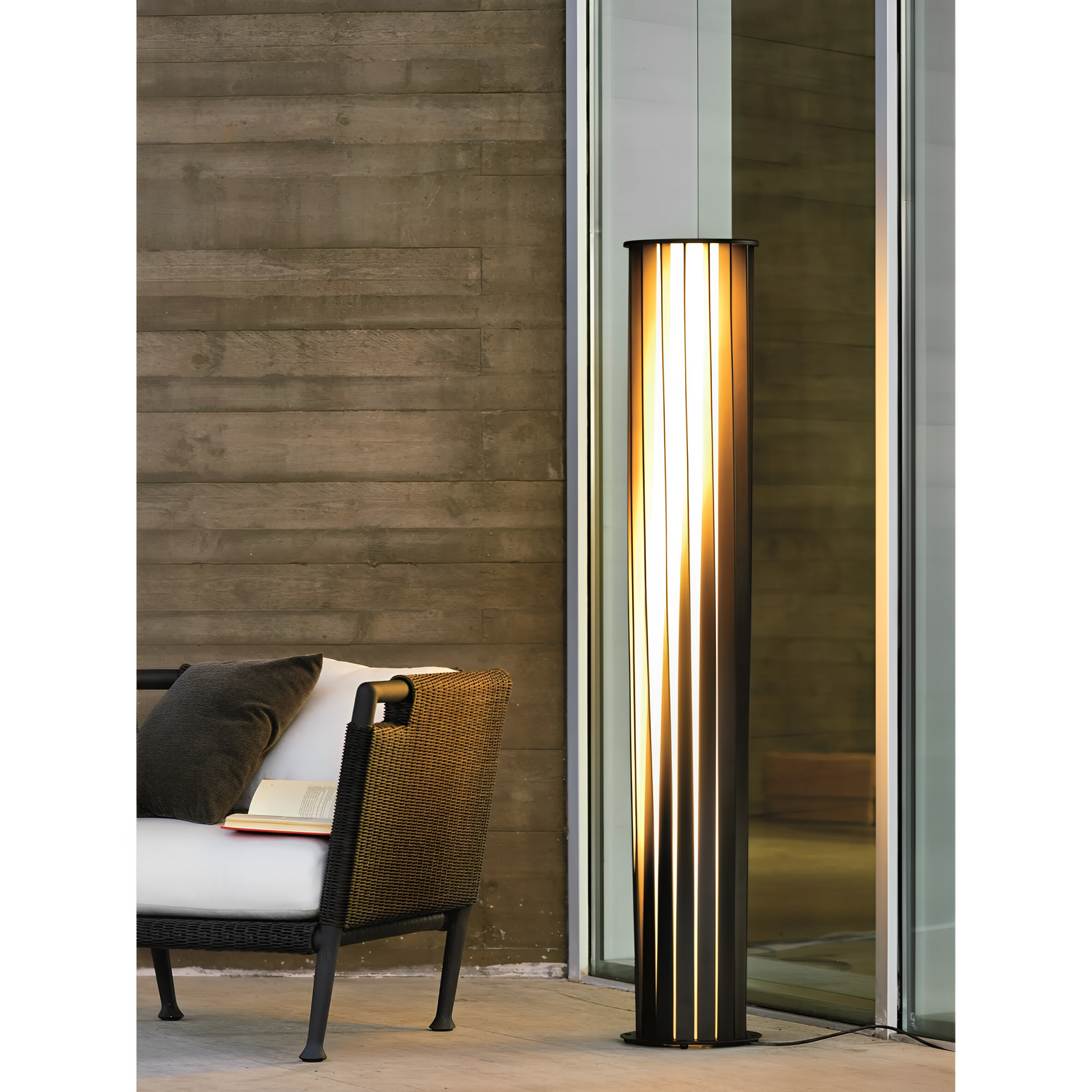 Twisted Outdoor Floor Lamp L | Unopiu Aton | Italianfurniture.com