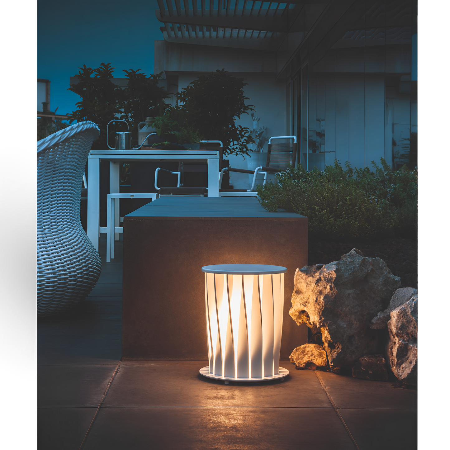 Twisted Outdoor Floor Lamp S | Unopiu Aton | Italianfurniture.com