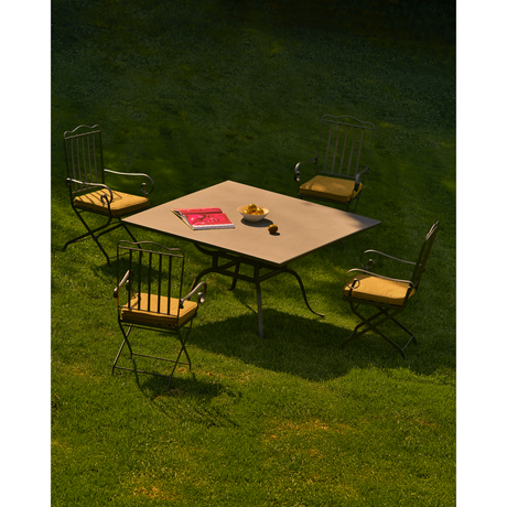 Square Outdoor Dining Table | Unopiu Toscana | Italianfurniture.com