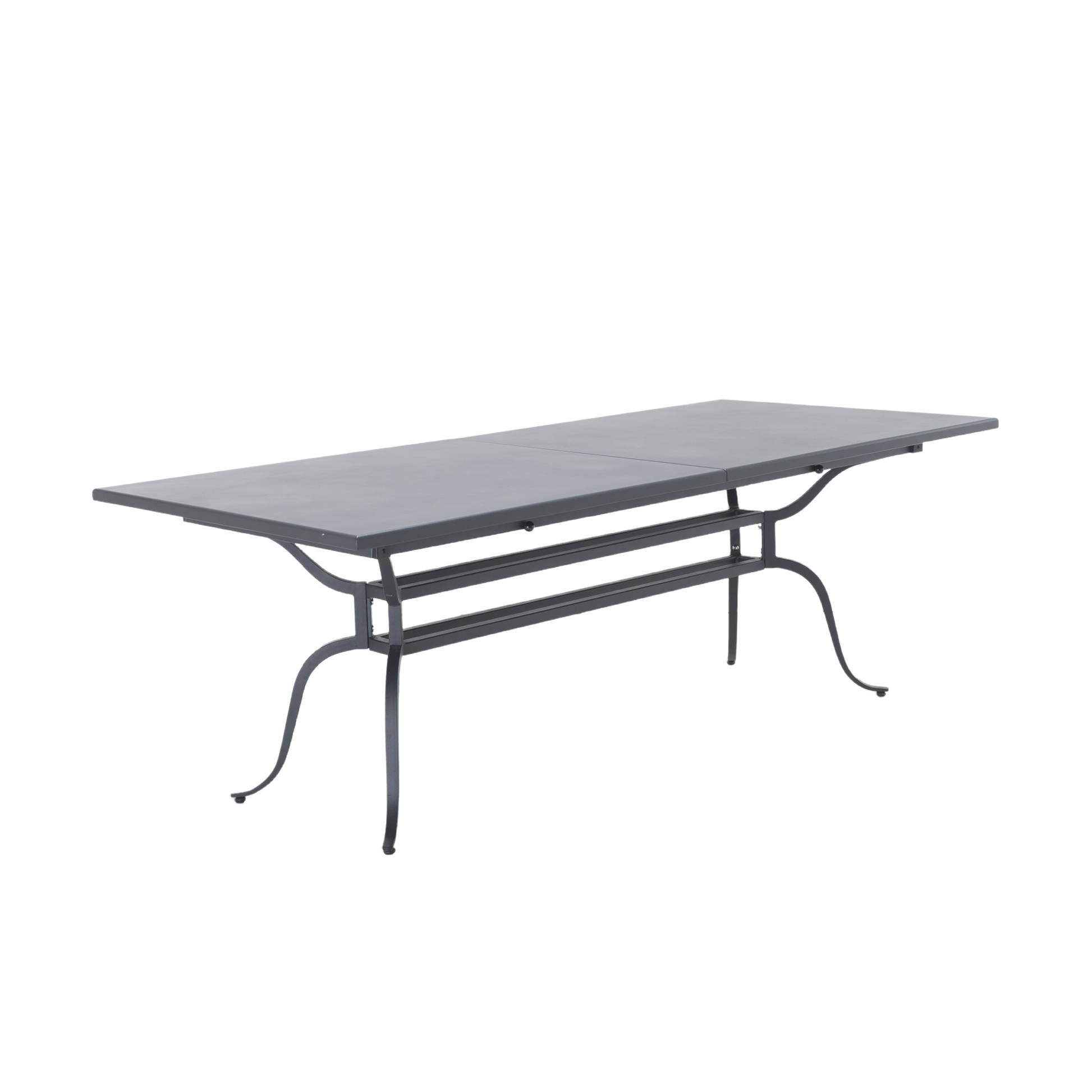 Black Extendable Outdoor Dining Table | Unopiu Toscana | Italianfurniture.com