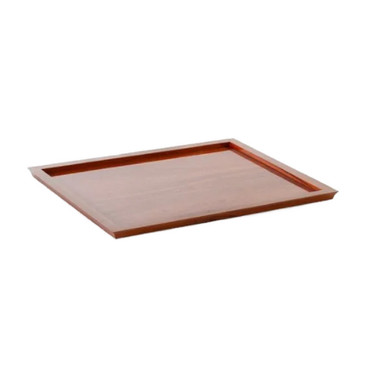 Polished Mahogany Tray | Unopiu C'est la vie | Italianfurniture.com