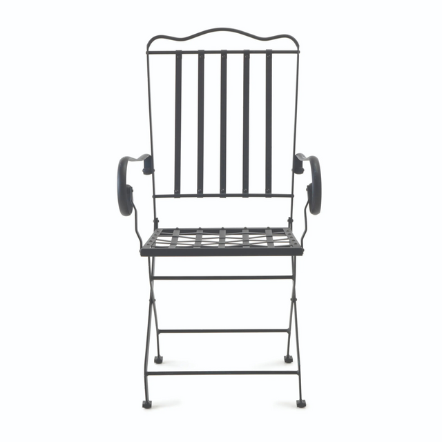 Iron Folding Outdoor Armchair | Unopiu Toscana | ItaliamFurniture.com