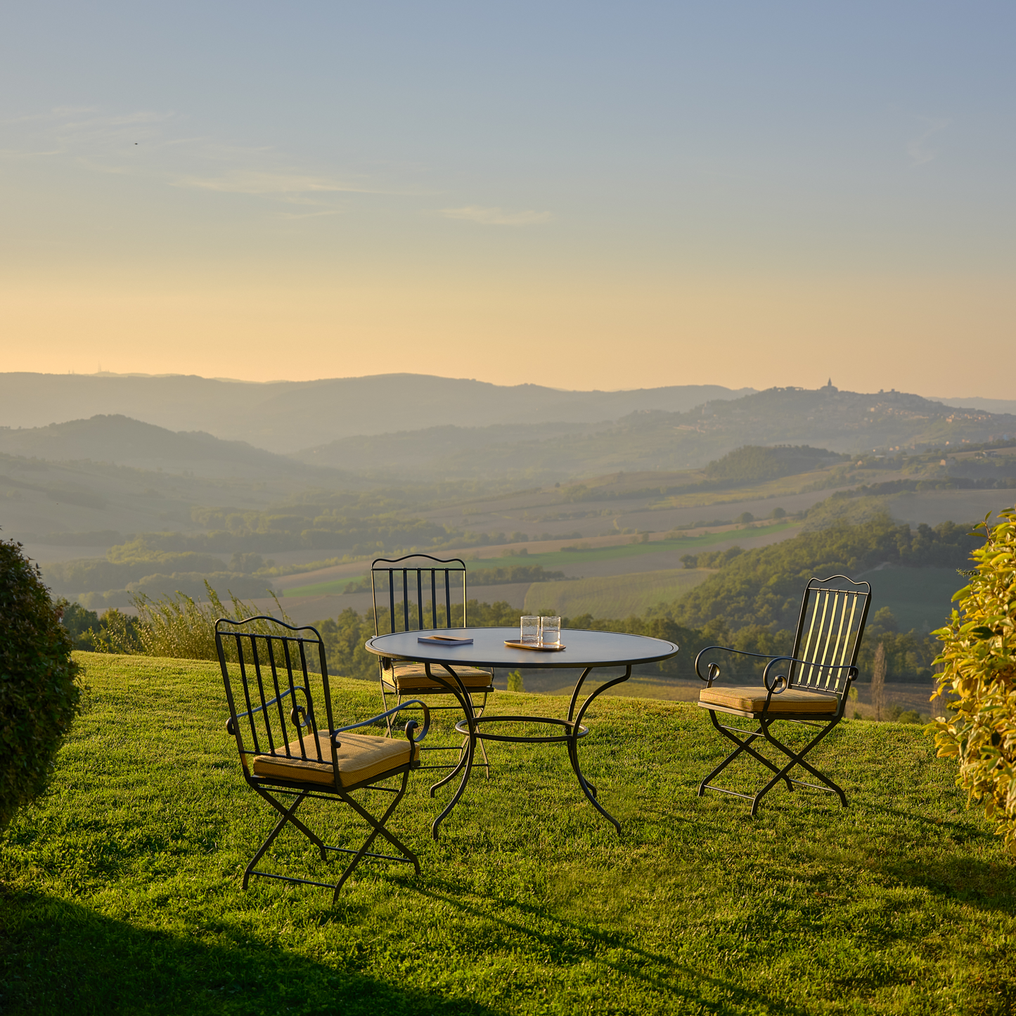 Iron Folding Outdoor Armchair | Unopiu Toscana | ItaliamFurniture.com