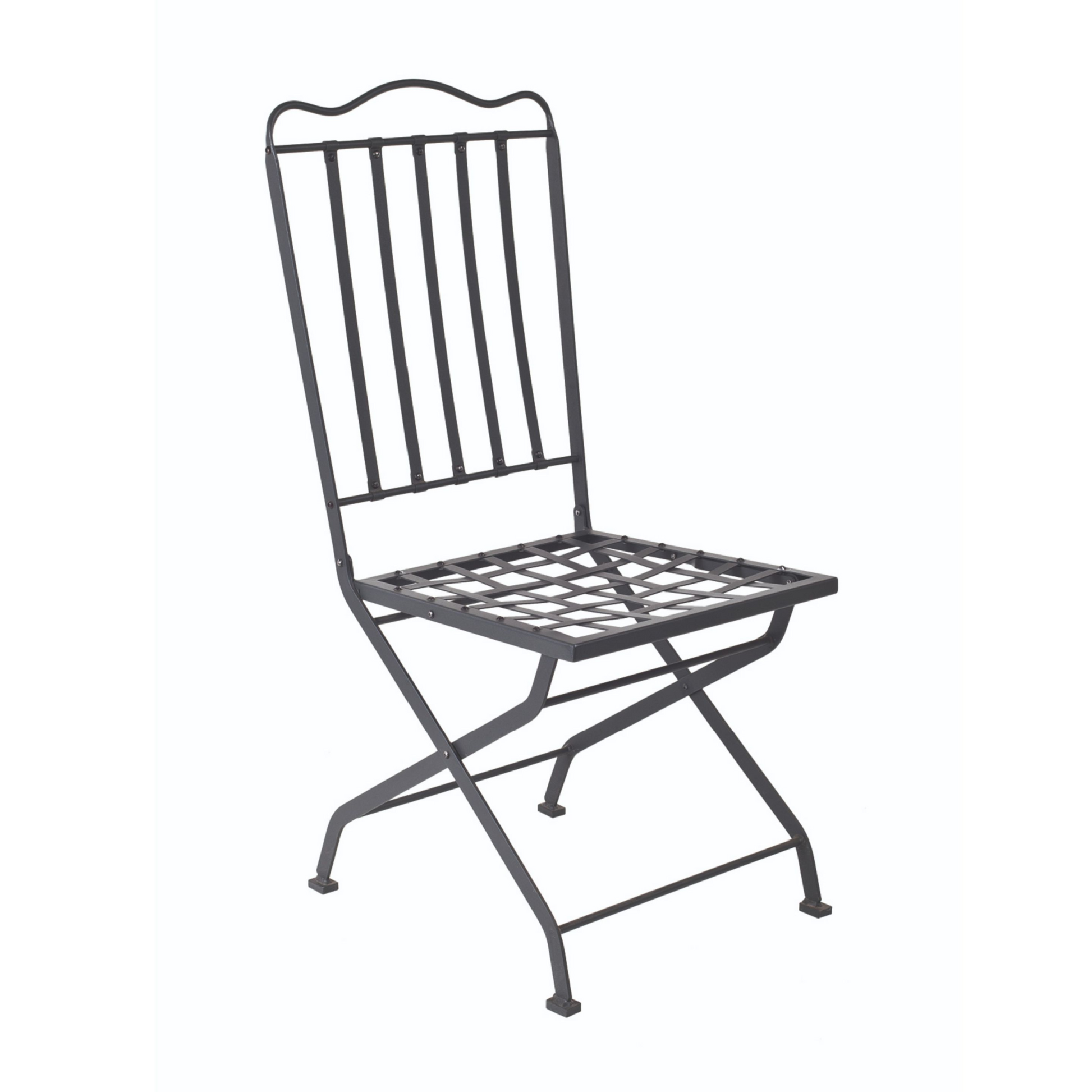 Iron Folding Outdoor Chair | Unopiu Toscana | Italianfurniture.com