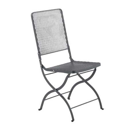 Iron Outdoor Folding Chair | Unopiu Aurora | Italianfurniture.com