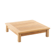 Teak Low Square Outdoor Coffee Table | Unopiu Chelsea | Italianfurniture.com