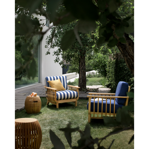 Teak Outdoor Lounge Armchair | Unopiu Chelsea | Italianfurniture.com