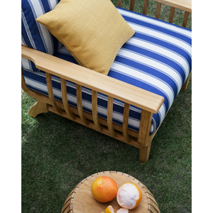 Teak Outdoor Lounge Armchair | Unopiu Chelsea | Italianfurniture.com