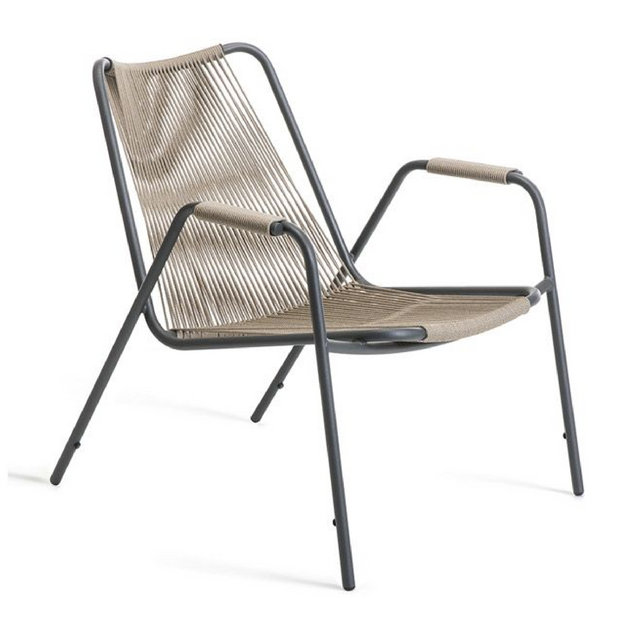 Rope Outdoor Lounge Armchair | Unopiu Coco | Italianfurniture.com