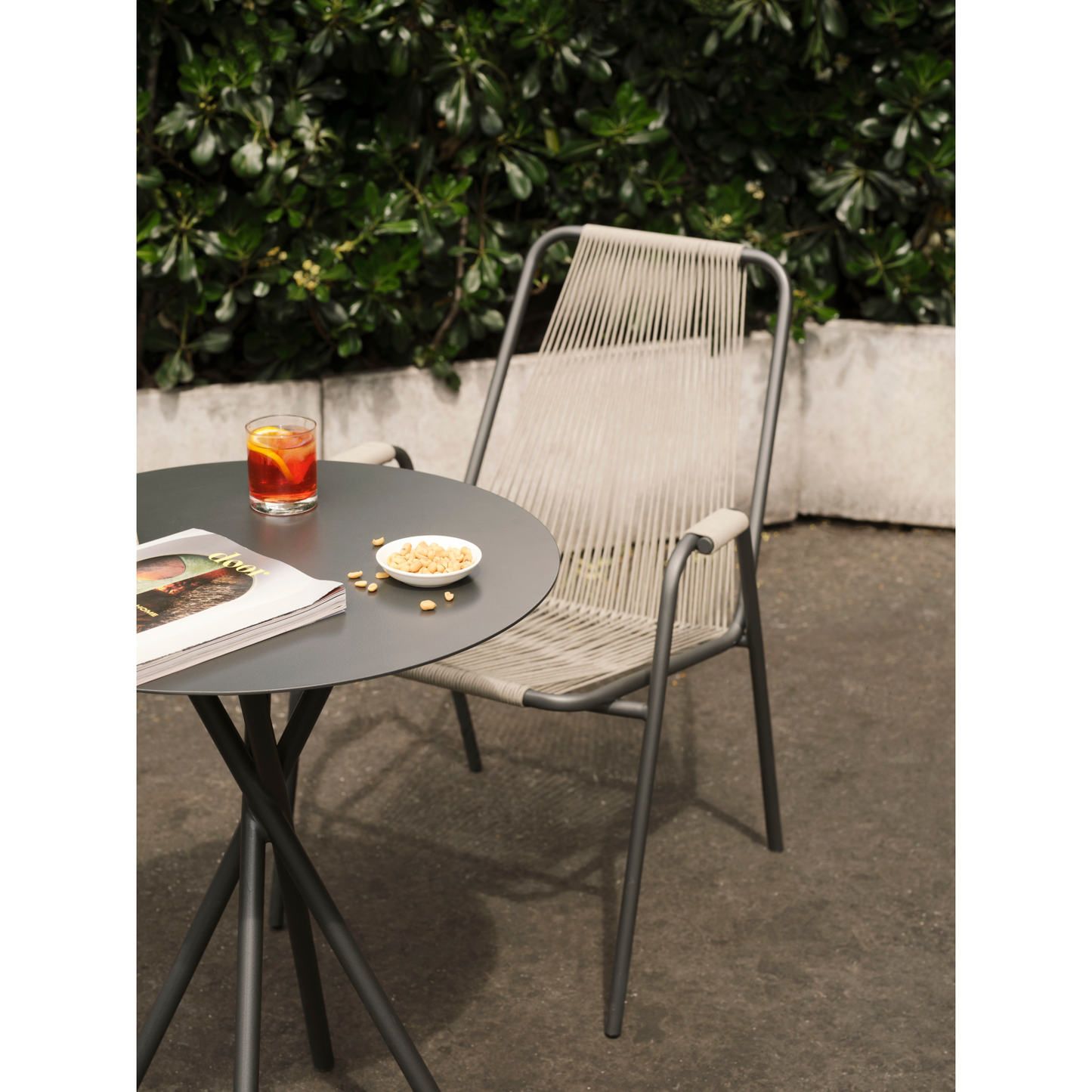 Outdoor Round Side Table | Unopiu Coco | Italianfurniture.com