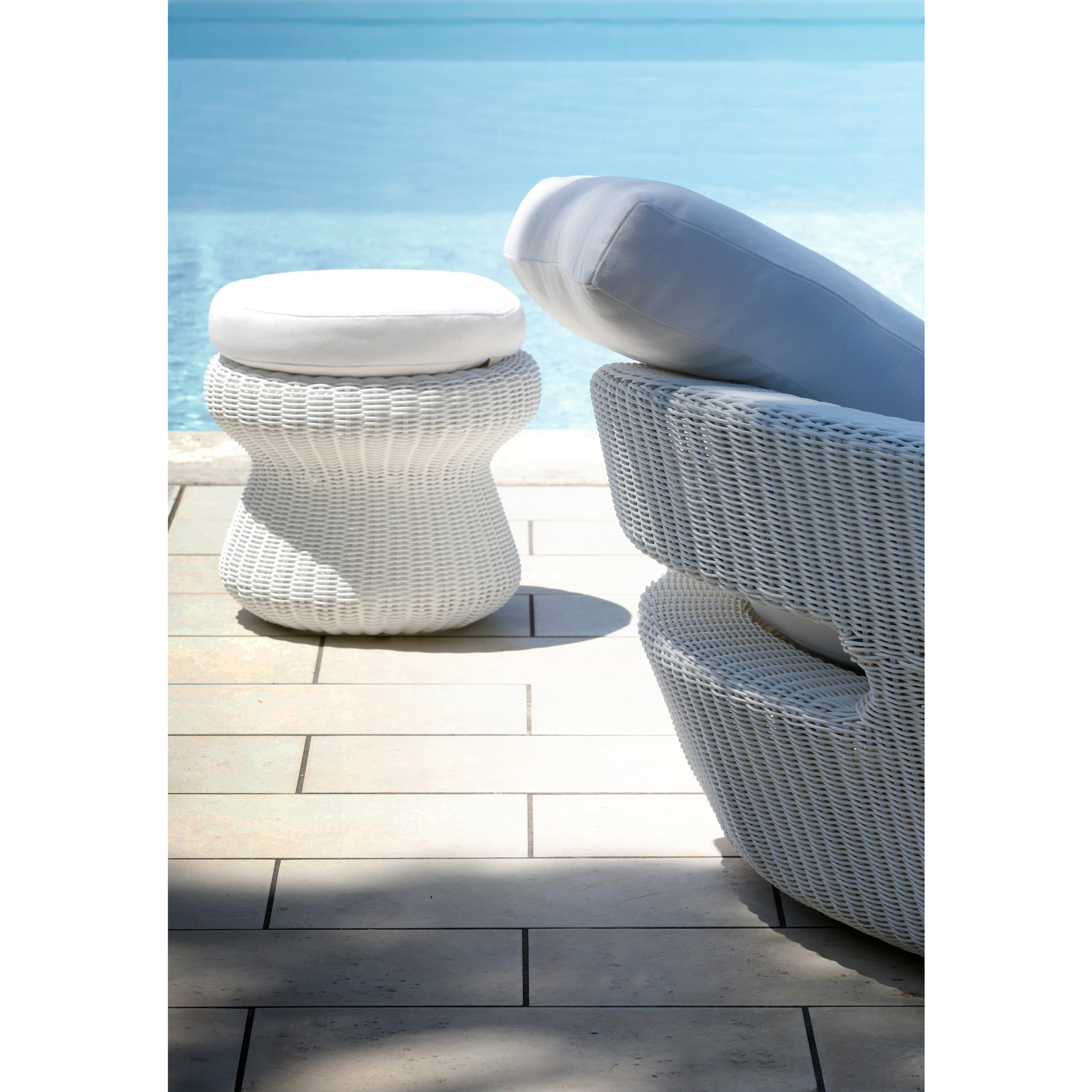 Round Outdoor Lounge Chair | Unopiu Agorà | Italianfurniture.com