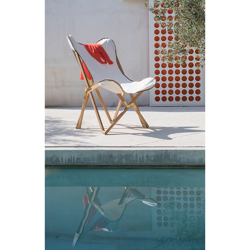 Folding Teak Outdoor Armchair | Unopiu Emy | Italianfurniture.com