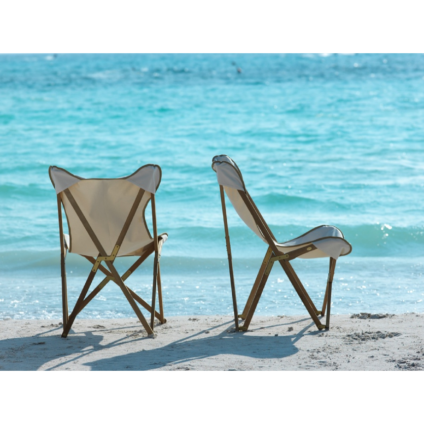 Folding Teak Outdoor Armchair | Unopiu Emy | Italianfurniture.com