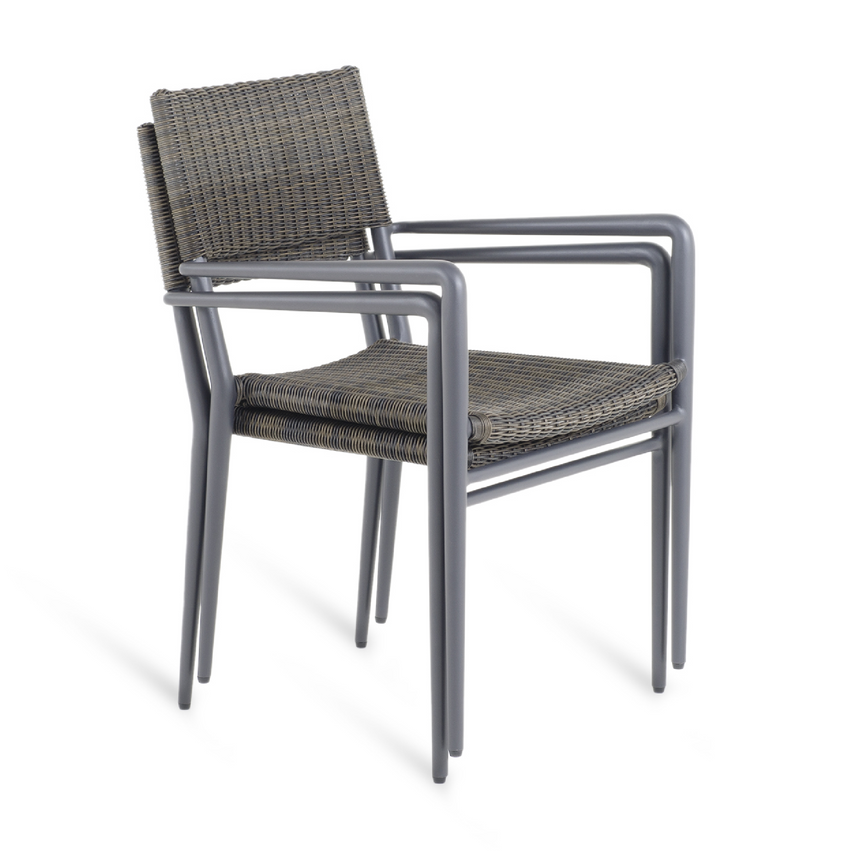 Woven Stackable Outdoor Dining Chair | Unopiu Experience | Italianfurniture.com