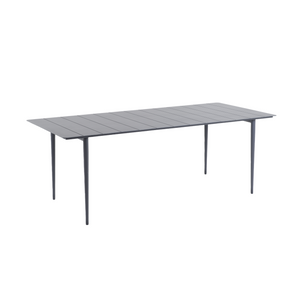 Rectangular Metal Outdoor Dining Table | Unopiu Experience | Italianfurniture.com