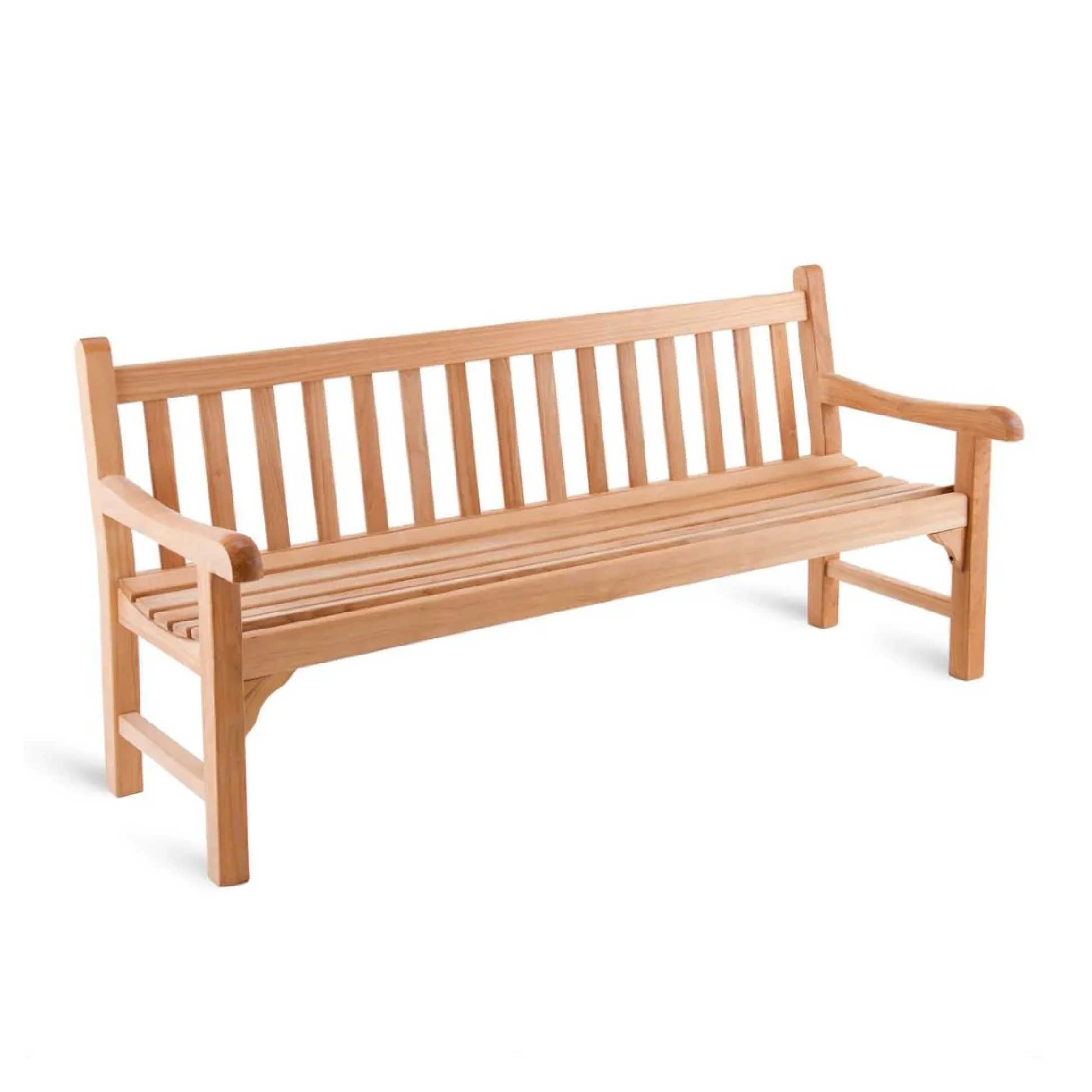 Slatted Teak Outdoor Sofa | Unopiu Chelsea | Italianfurniture.com