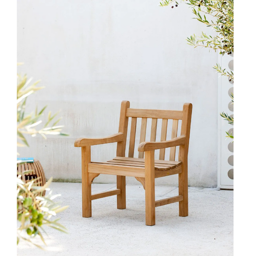 Teak Outdoor Armchair | Unopiu Chelsea | Italianfurniture.com