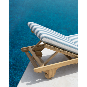 Teak Sun Lounger | Unopiu Chelsea | Italianfurniture.com