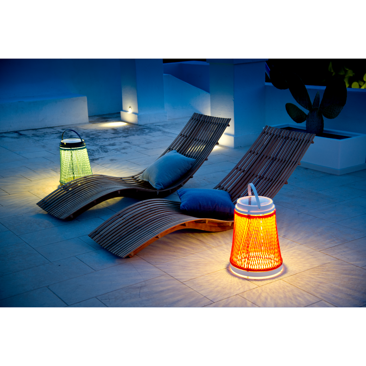 Rope Outdoor Solar Lantern | Unopiu Solare | Italianfurniture.com