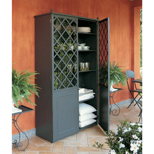 Iron 2-Door Cupboard | Unopiu Aurora | Italianfurniture.com