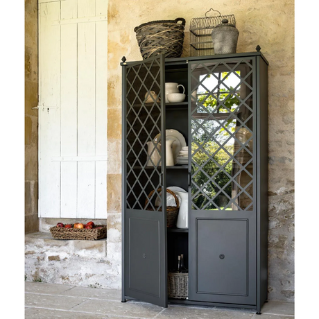 Iron 2-Door Cupboard | Unopiu Aurora | Italianfurniture.com