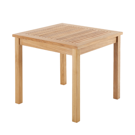 Minimalist Teak Outdoor Dining Table | Unopiu Chelsea | Italianfurniture.com