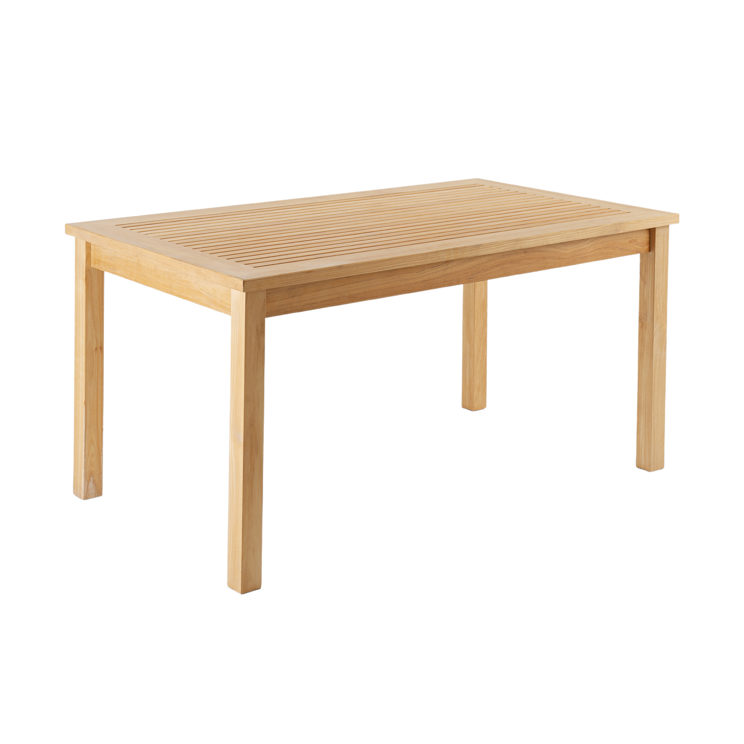 Minimalist Teak Outdoor Dining Table | Unopiu Chelsea | Italianfurniture.com