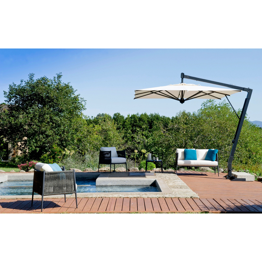 Aluminum Outdoor Sofa | Unopiu Luce | Italianfurniture.com