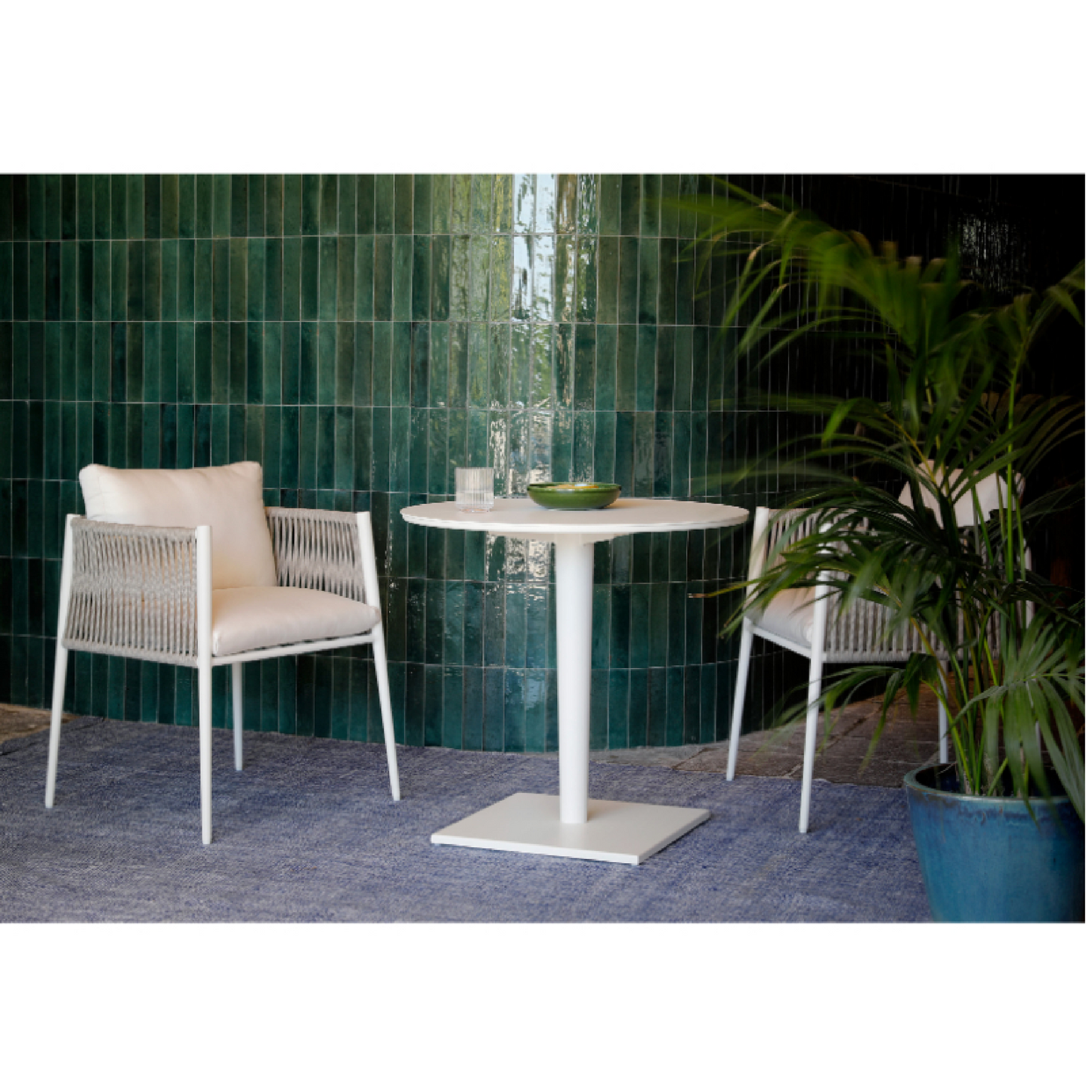 Aluminum Outdoor Small Armchair | Unopiu Luce | Italianfurniture.com