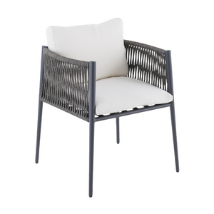 Aluminum Outdoor Small Armchair | Unopiu Luce | Italianfurniture.com