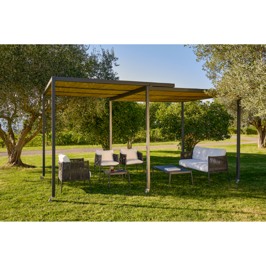 Aluminum Outdoor Small Armchair | Unopiu Luce | Italianfurniture.com