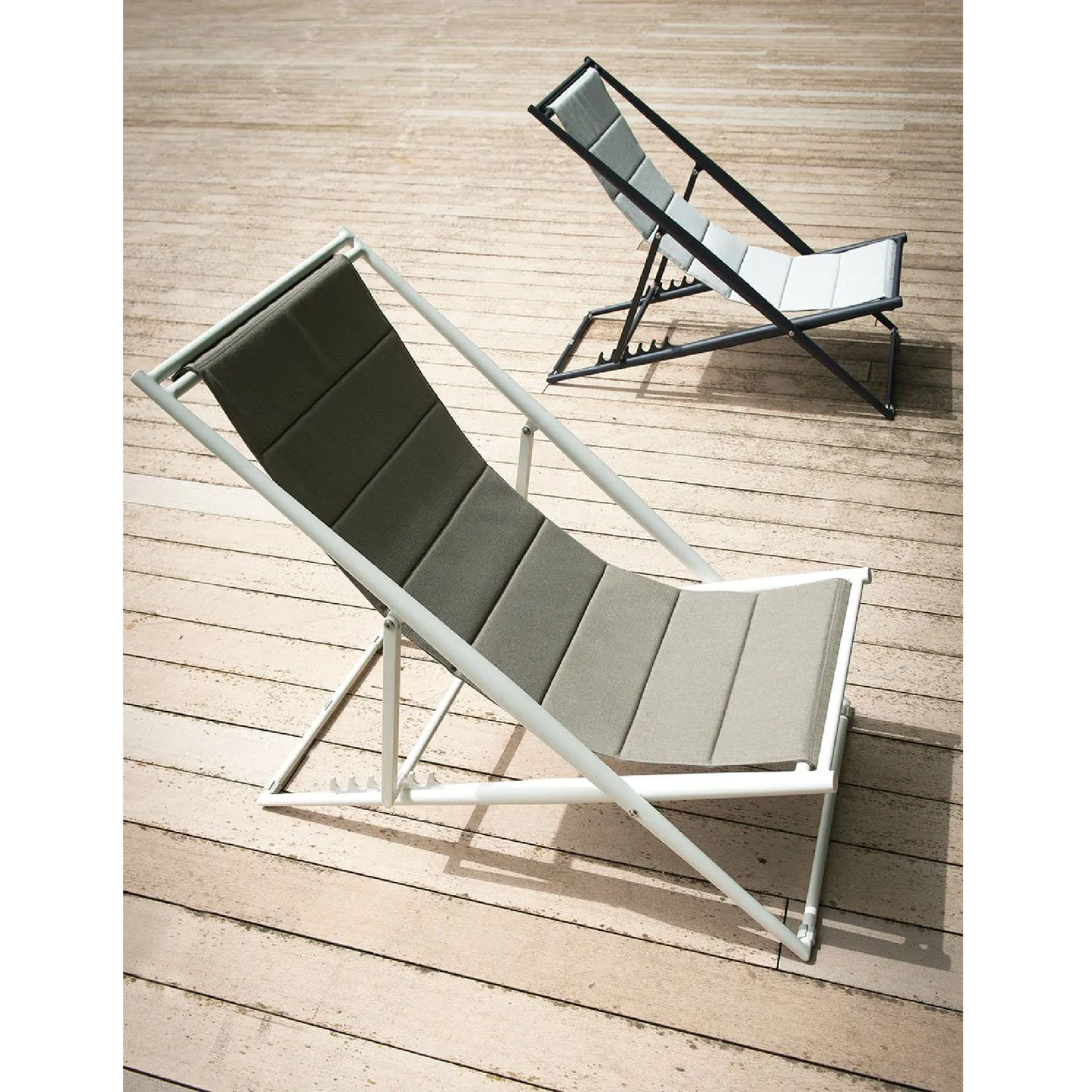 Aluminum Outdoor Deck Armchair | Unopiu Luce | Italianfurniture.com