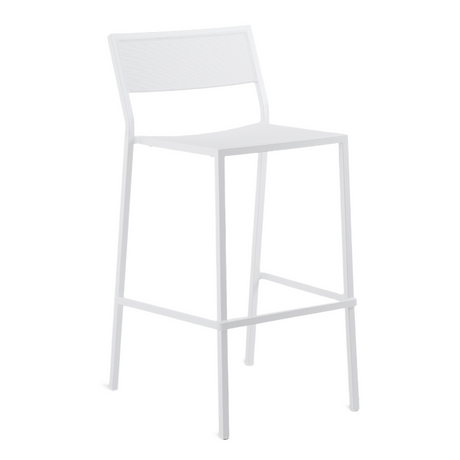 Stackable Iron Outdoor Counter Stool | Unopiu Conrad | Italianfurniture.com