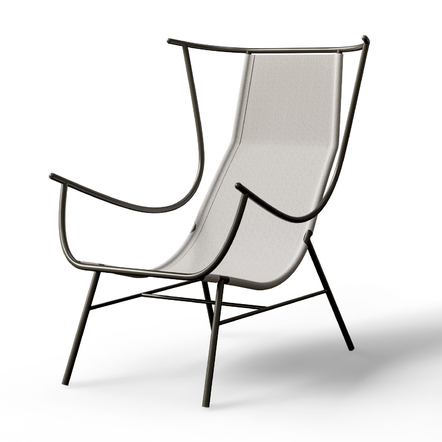 Minimalist Outdoor Bergère Armchair | Unopiu Nanda | Italianfurniture.com