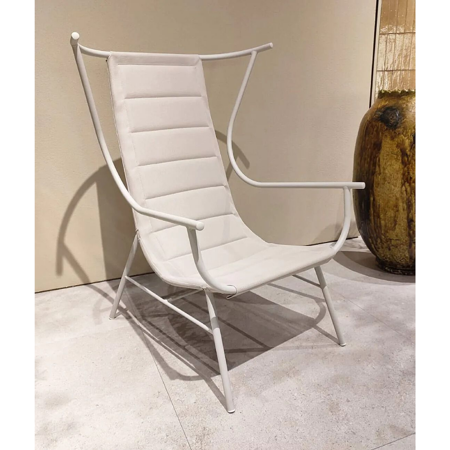 Minimalist Outdoor Bergère Armchair | Unopiu Nanda | Italianfurniture.com