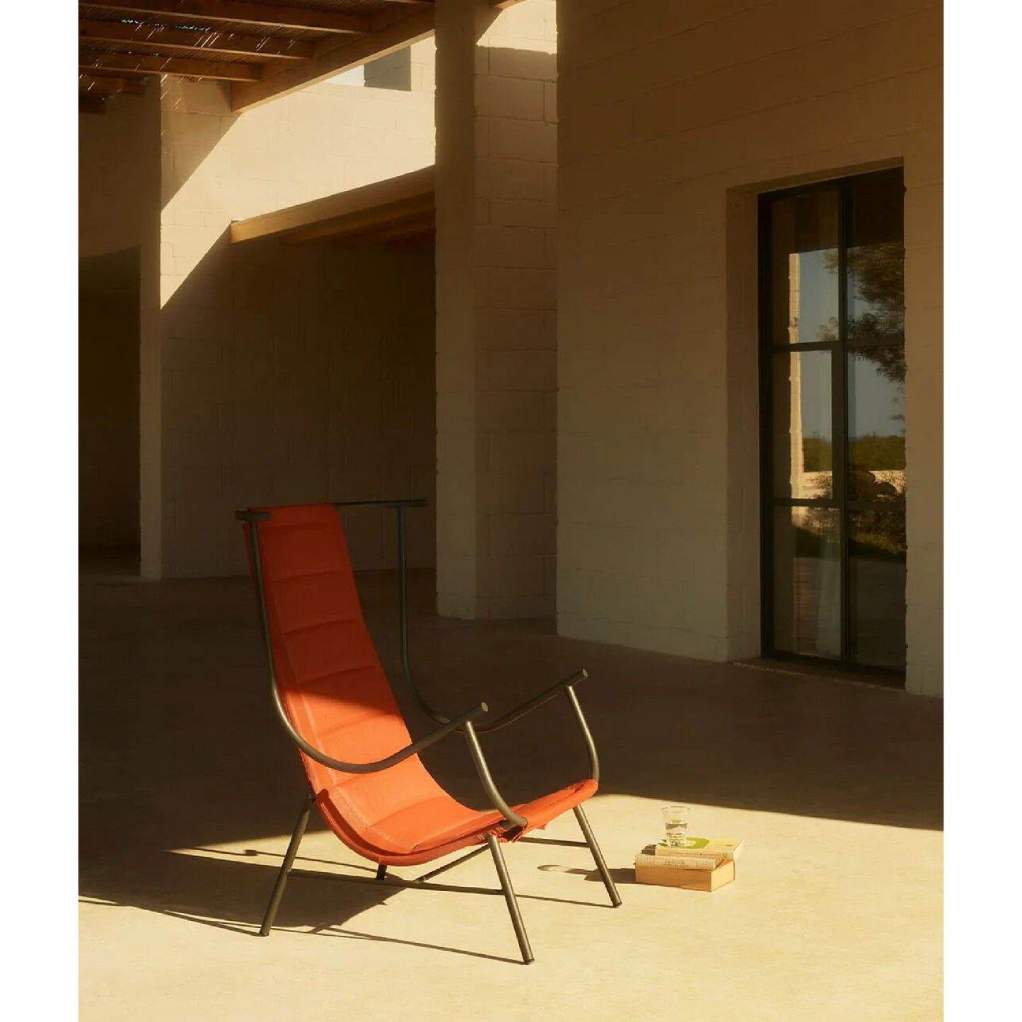 Minimalist Outdoor Bergère Armchair | Unopiu Nanda | Italianfurniture.com