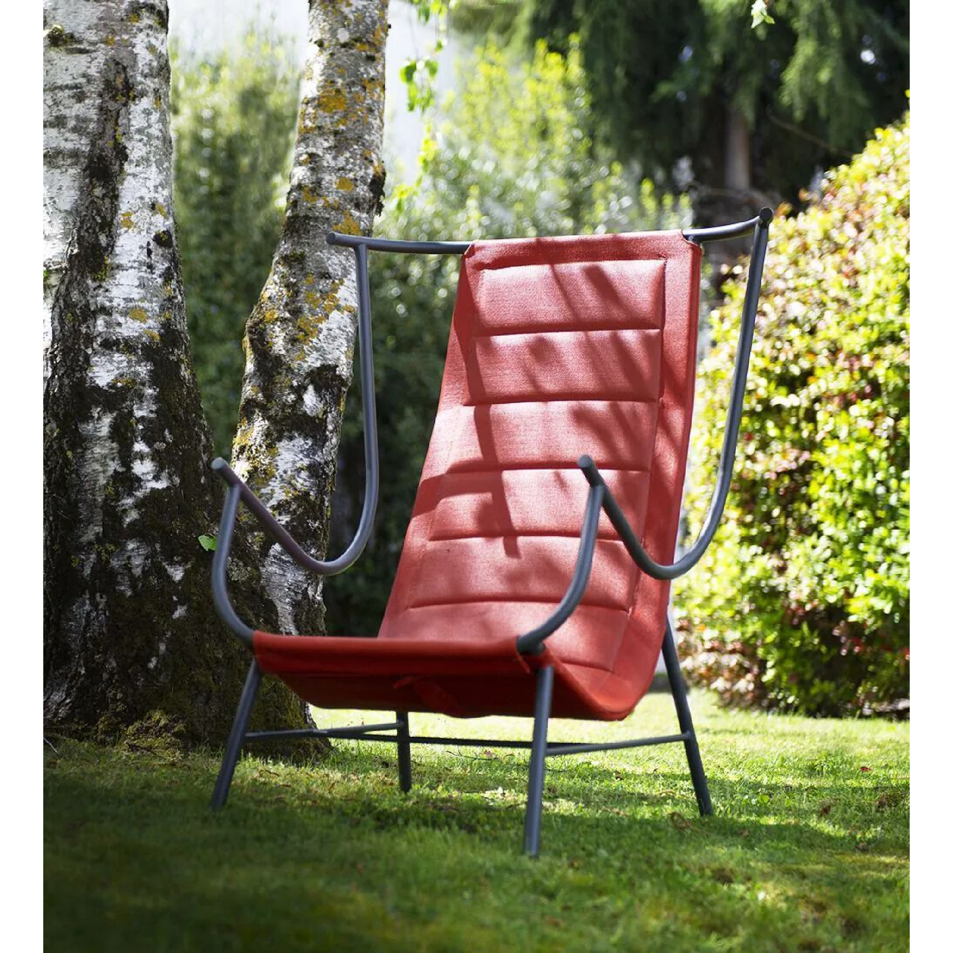 Minimalist Outdoor Bergère Armchair | Unopiu Nanda | Italianfurniture.com