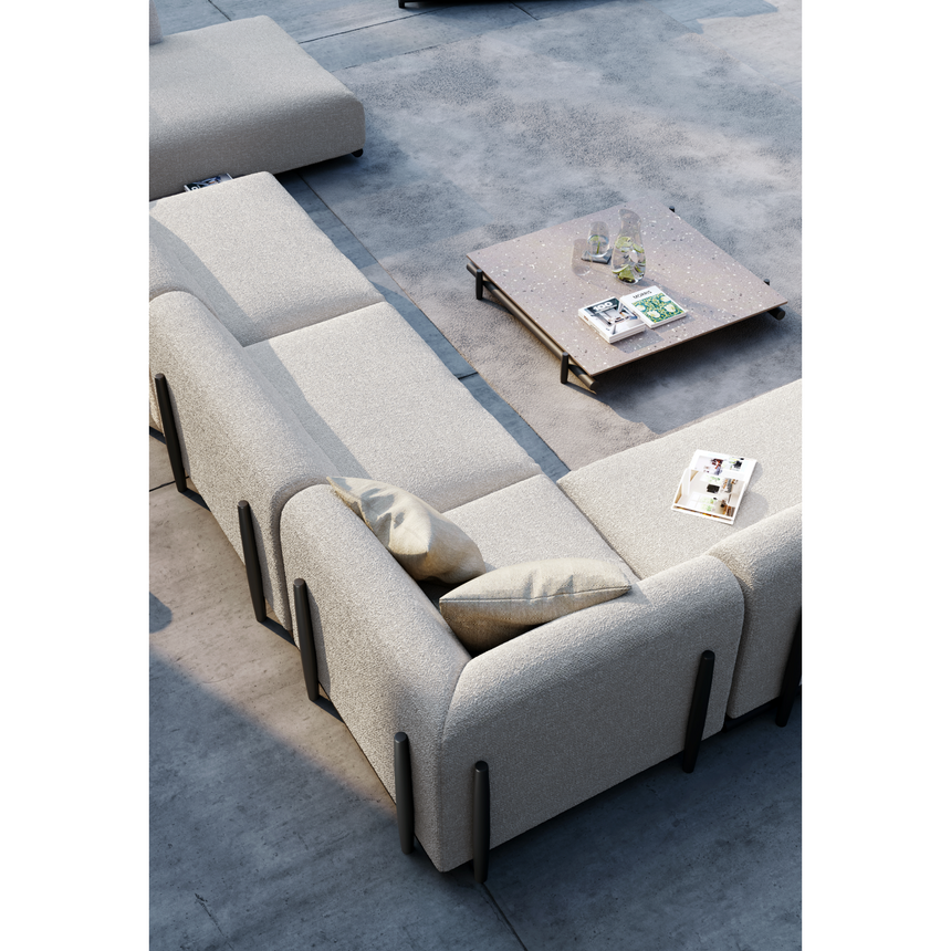 Modular Outdoor Sofa | Unopiu Davos | Italianfurniture.com