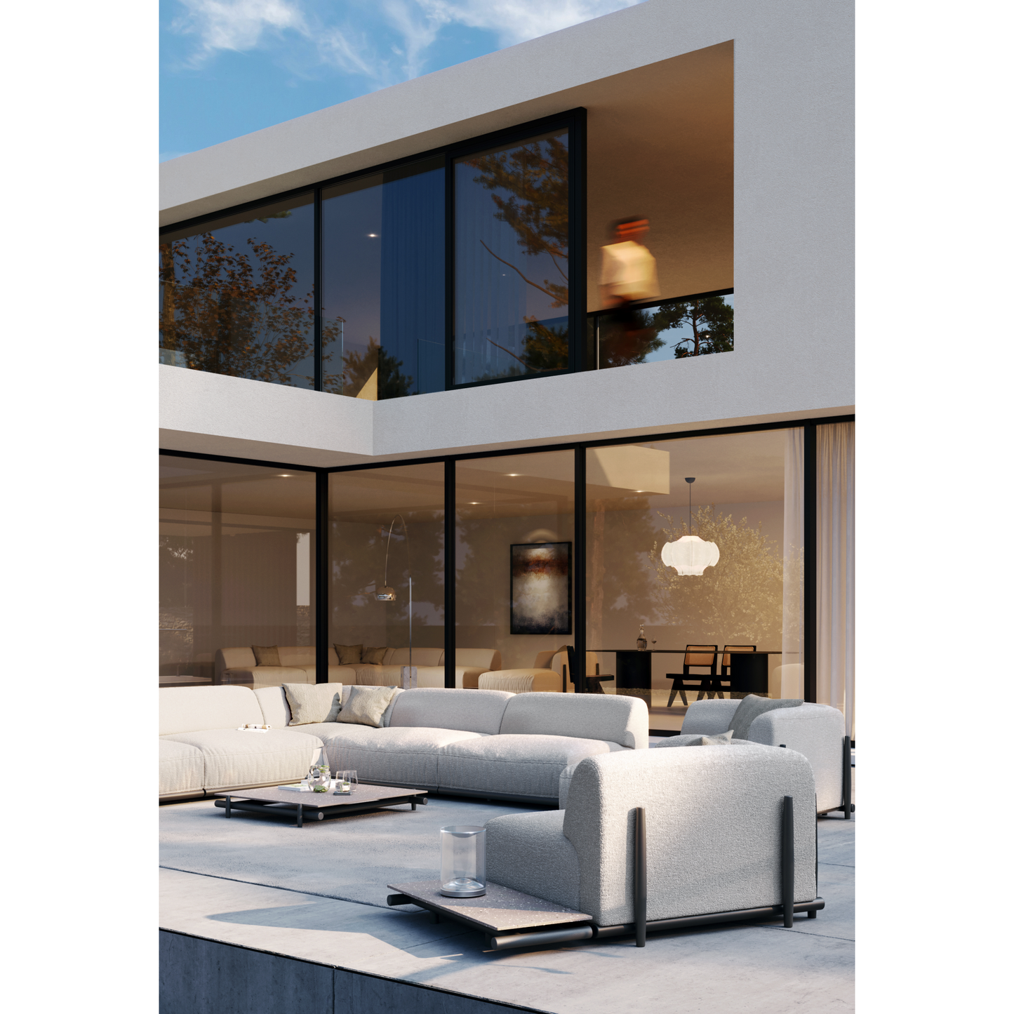 Modular Outdoor Sofa | Unopiu Davos | Italianfurniture.com