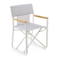 Aluminum Outdoor Small Armchair | Unopiu Cosette | Italianfurniture.com