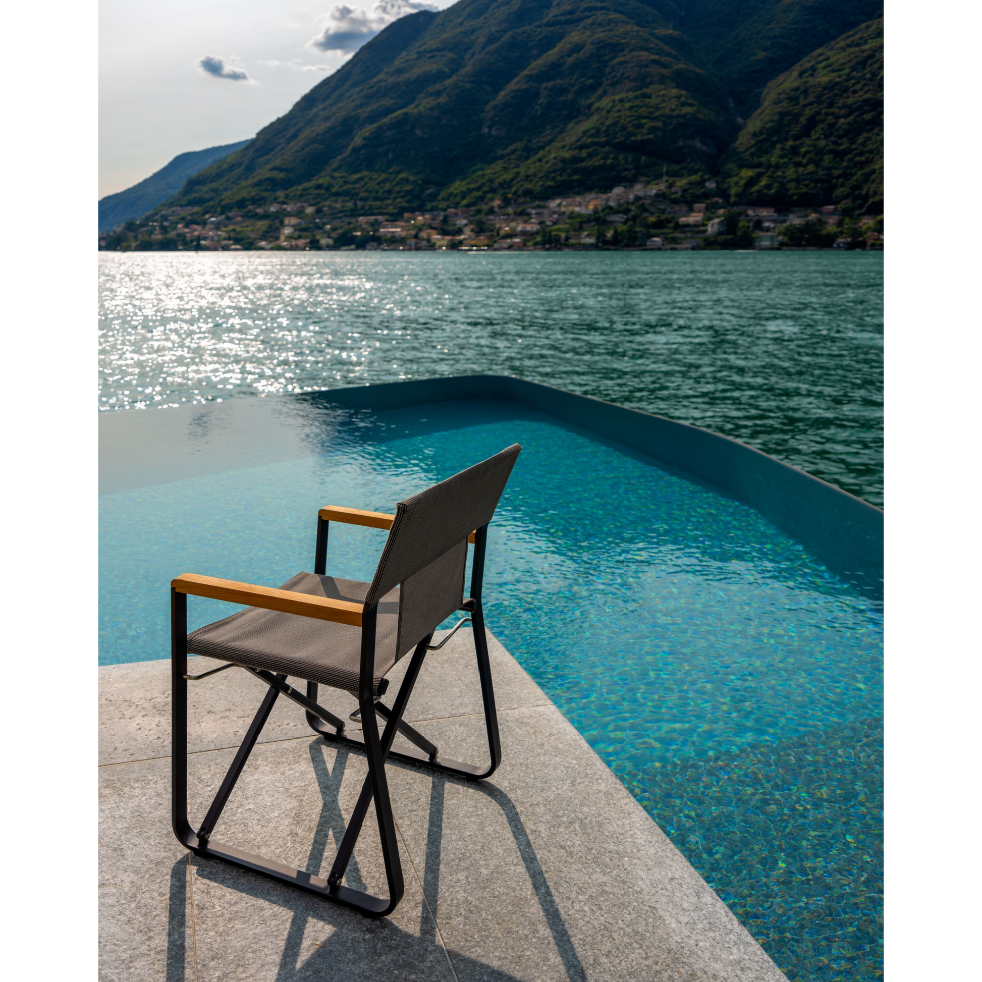 Aluminum Outdoor Small Armchair | Unopiu Cosette | Italianfurniture.com