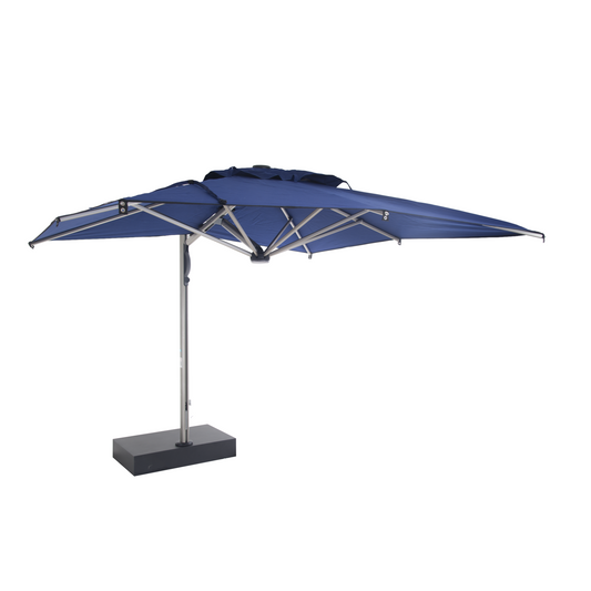 Aluminum Square Outdoor Umbrella | Unopiu Levante | Italianfurniture.com