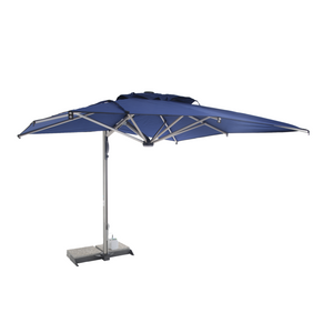 Aluminum Square Outdoor Umbrella | Unopiu Levante | Italianfurniture.com