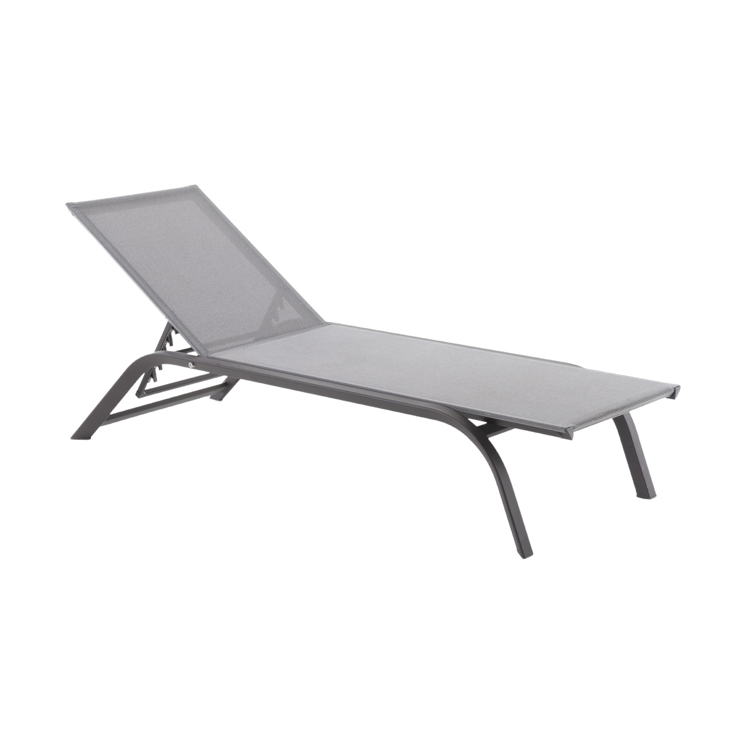 Aluminum Minimalist Sun Bed | Unopiu Panarea | Italianfurniture.com